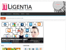 Tablet Screenshot of itligentia.com